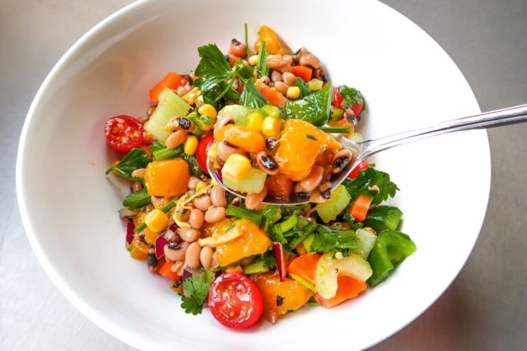 New Year’s Day Black Eyed Peas Salad
