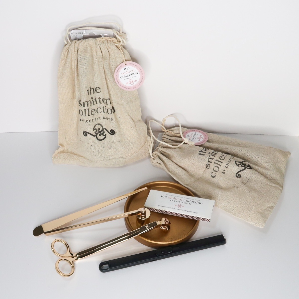 Smitten Candle Care 5-in-1 Kit, Gold - Image 6