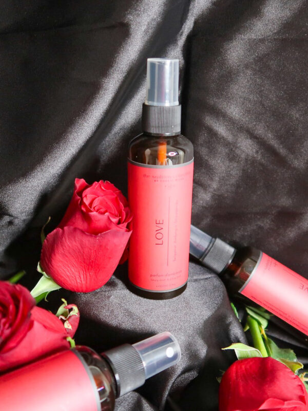 “Love” – Bergamot, Ambergris, Strawberries | Room & Pillow Mist, 100ml