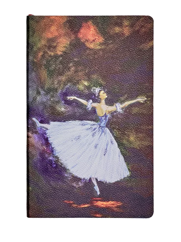 Artwork Journal with Vegan Leather Cover - Tippy Toes