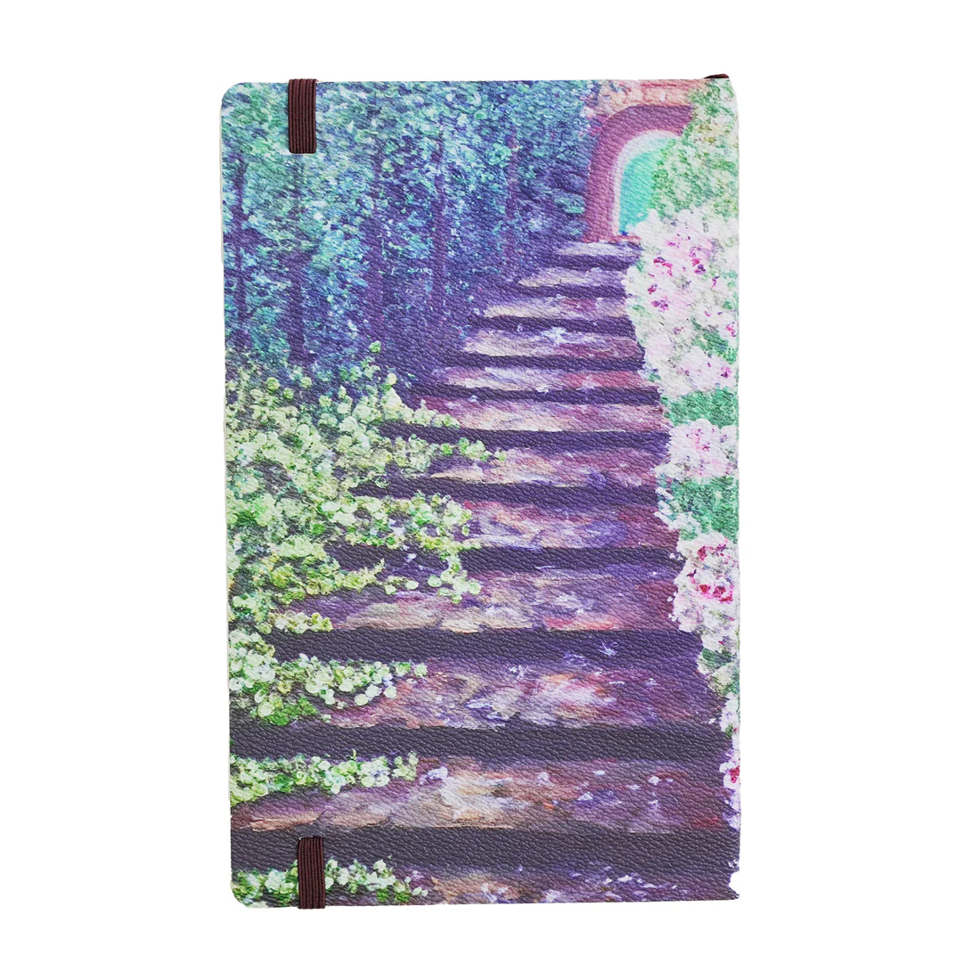 Artwork Journal with Vegan Leather Cover - Stairway to Eden - Image 3